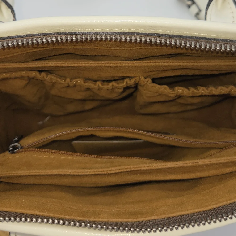 Rare Like New Patricia Nash Small Leather Paris Satchel Crossbody Terresa Wallet - Picture 11 of 16